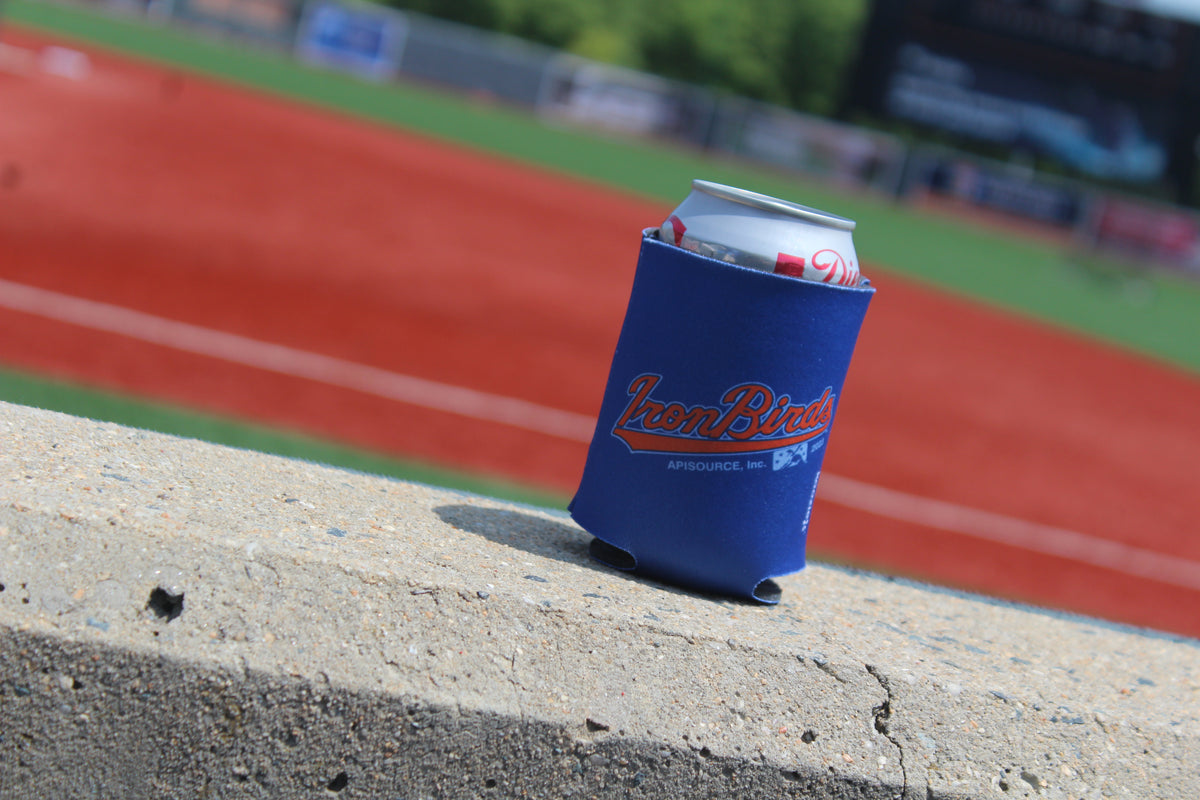 Aberdeen IronBirds Script Logo Koozie Aberdeen IronBirds Team Store