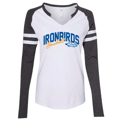 Aberdeen IronBirds - Women's Long Sleeve Mashup T-Shirt