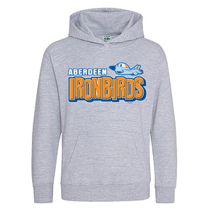 Aberdeen IronBirds -  Youth Steel Grey Hoodie