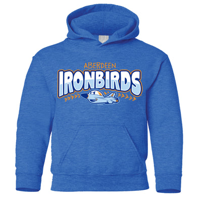 Aberdeen IronBirds - Youth Royal Blue Hooded Sweatshirt