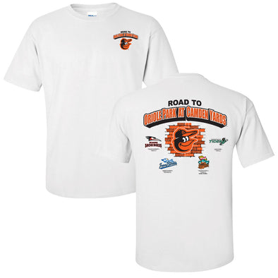 Aberdeen IronBirds - Road to Camden Yards Orioles Affiliates Tee