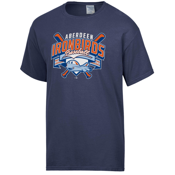 Aberdeen IronBirds - Comfort Wash Navy Tee