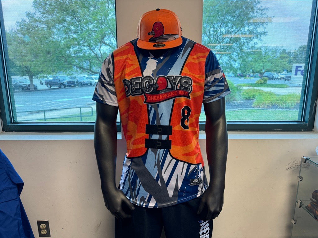 Aberdeen IronBirds - 2024 Chesapeake Decoys Theme Night On-Field Jerse ...