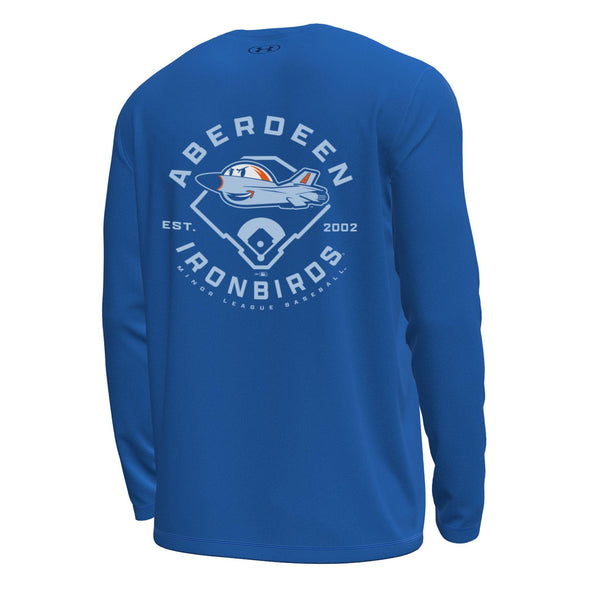 Aberdeen IronBirds - Under Armour Men's Tech Stretch Long Sleeve Tee