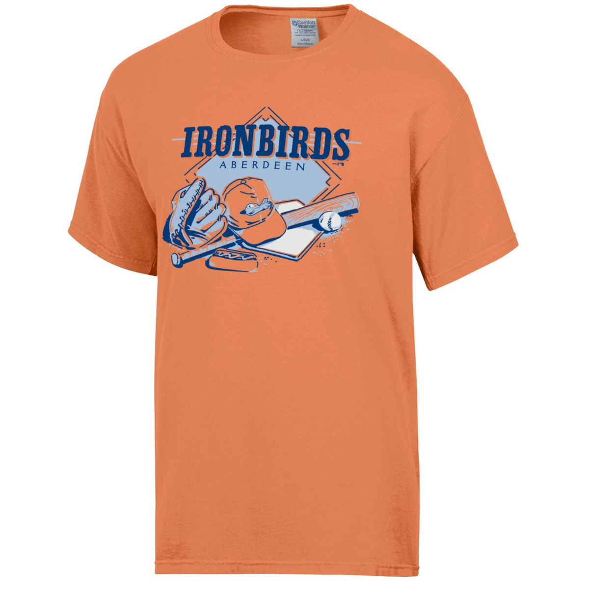 Aberdeen IronBirds - Comfort Wash Base T-Shirt – Aberdeen IronBirds ...